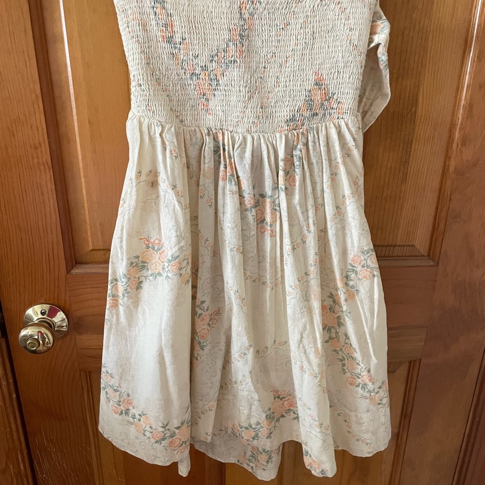 Floral Cream sundress